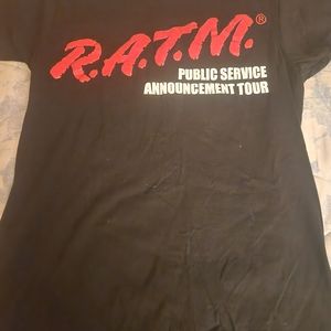 Official Rage Against the Machine 2022 Cancled Tour T-shirt size Small rare
